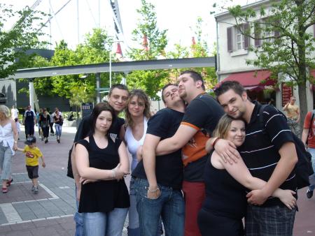 les 4 couples reuni a Europa-park