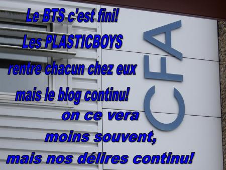 LA FIN DU REGNE DES PLASTICBOYS!!!